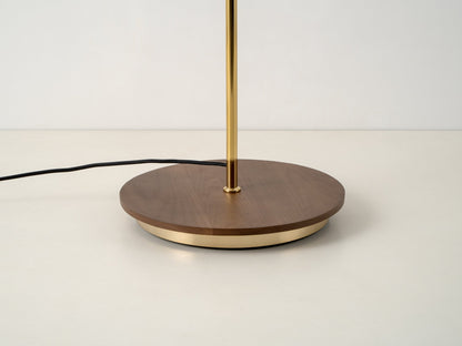 Brass Cone Floor Lamp