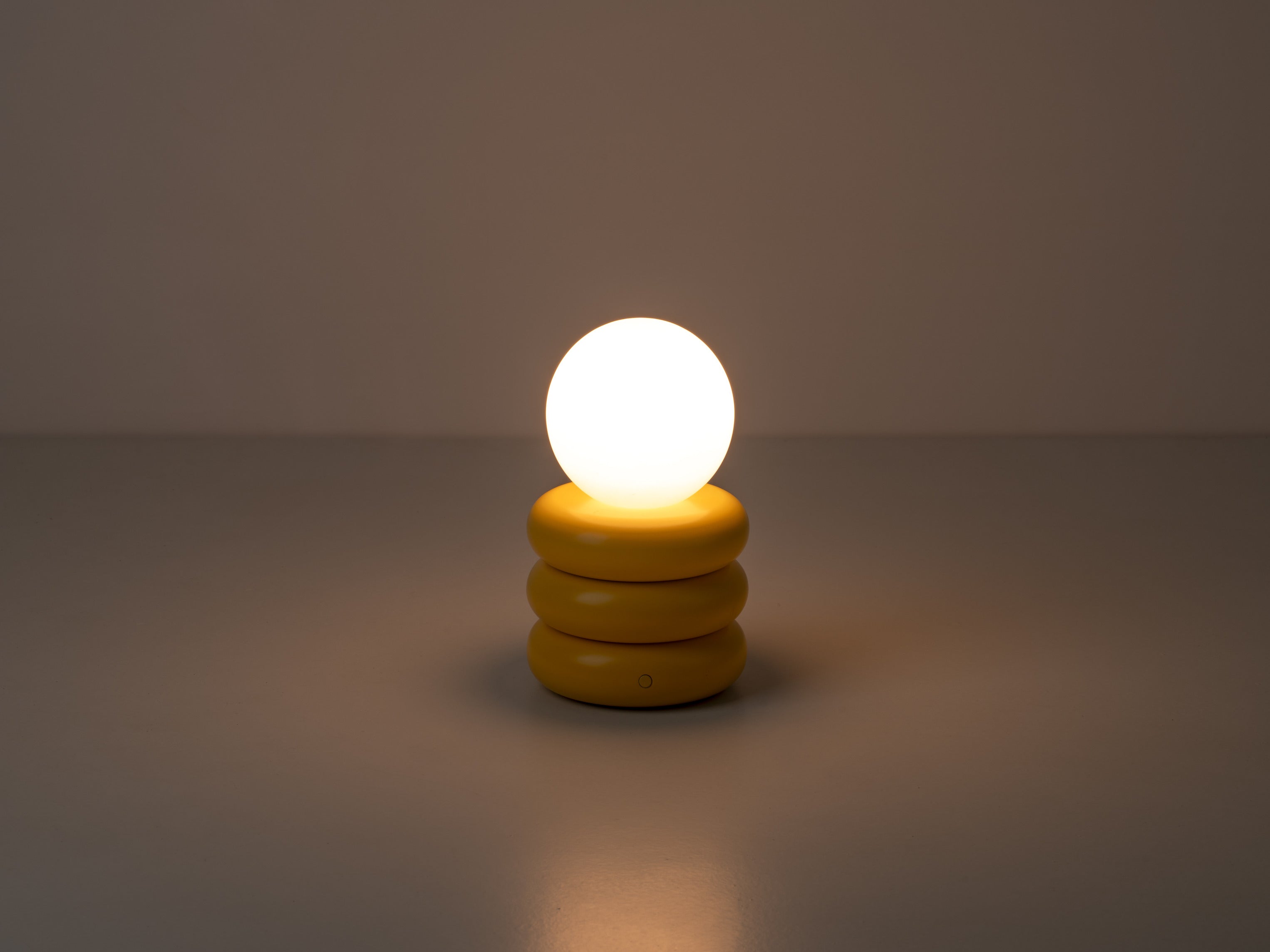 York Yellow Rechargeable Table Lamp, product shot