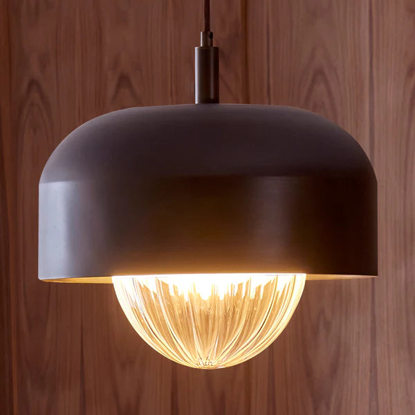 Bourbon Reeded Pendant