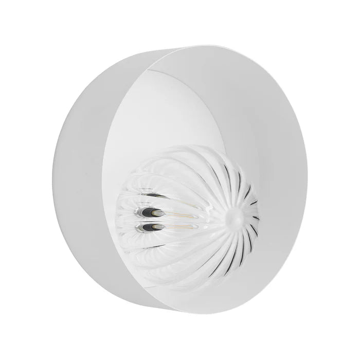 Bourbon Reeded Wall Light