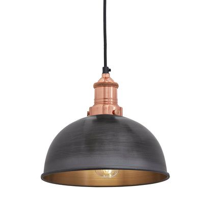 Brooklyn Dome Pendant Light - 8 Inch, Product Shot