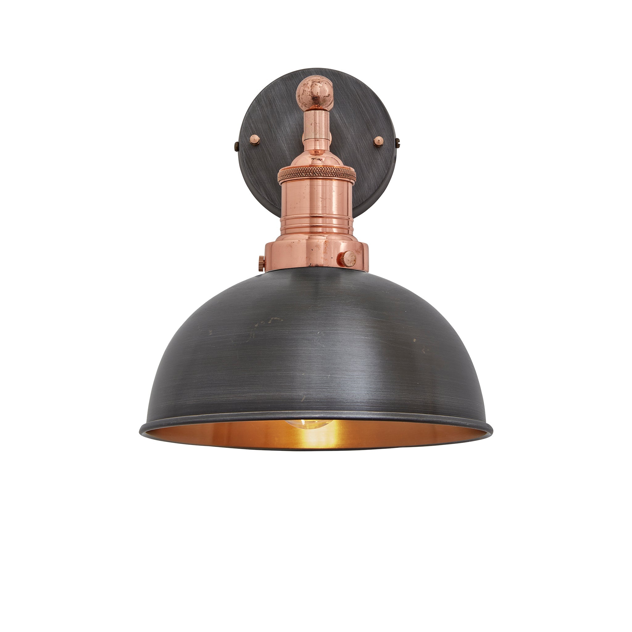 Brooklyn Dome Wall Light - 8 Inch, Product Shot
