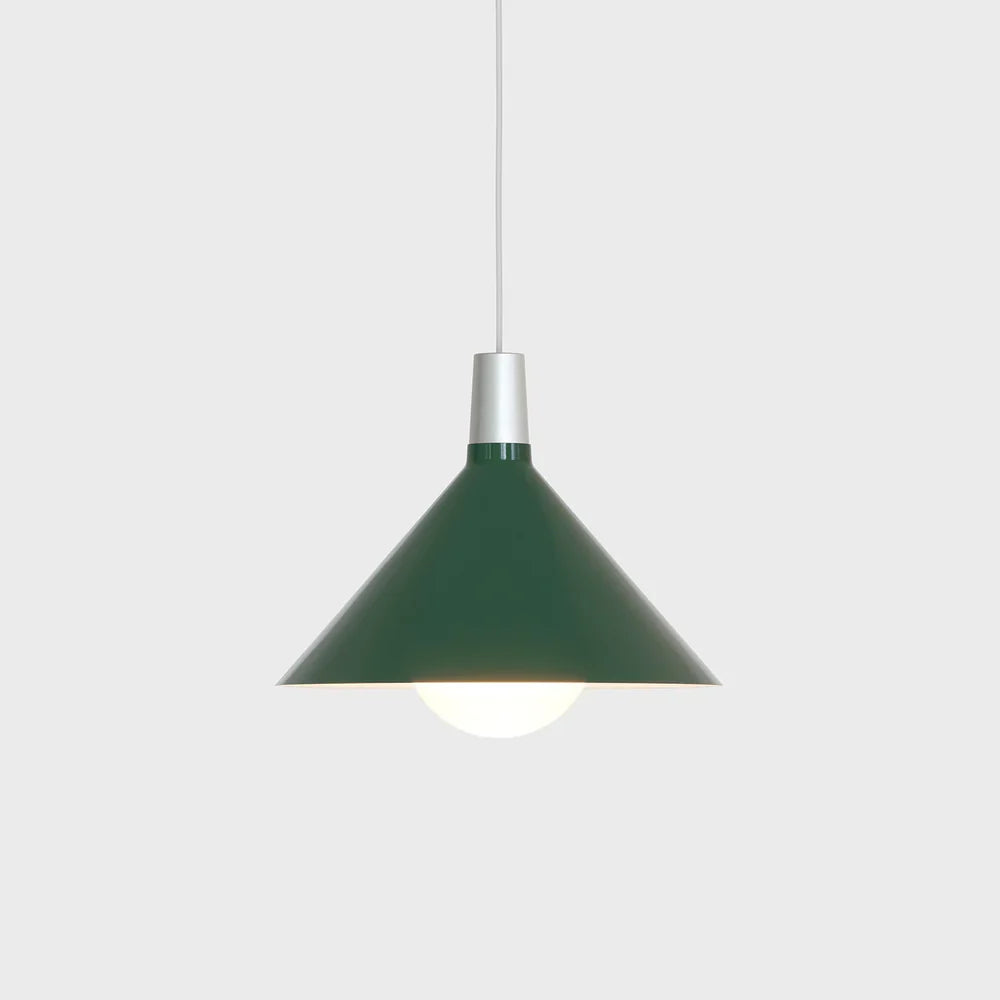 Bower Pendant Medium with Sphere IV Dark Green still 1