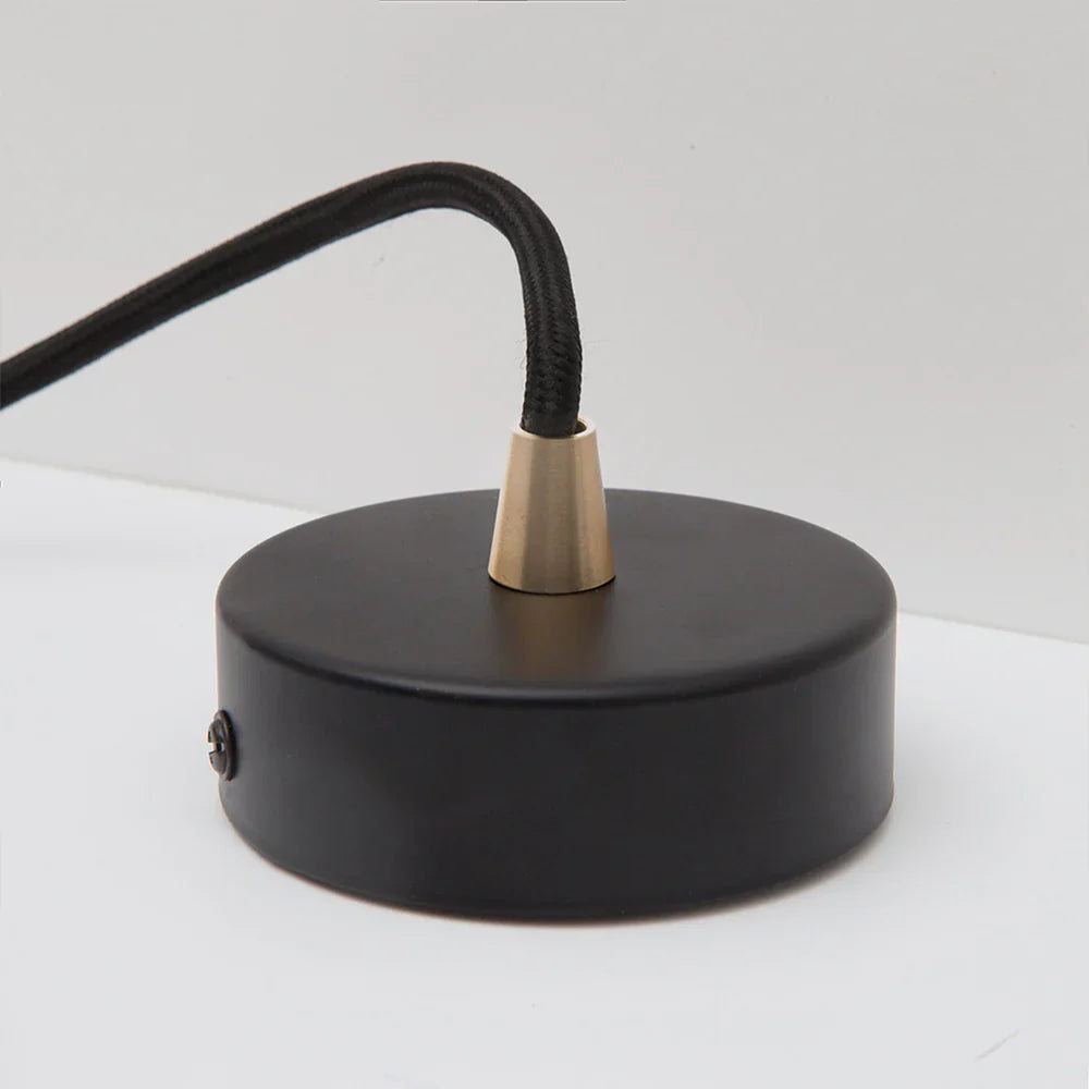 Oblo pendant light close up of fitting 