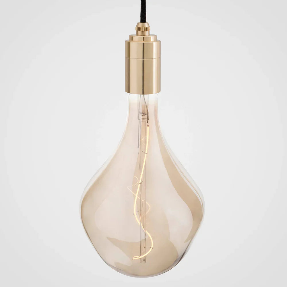 Voronoi II Plug in pendant brass still 2