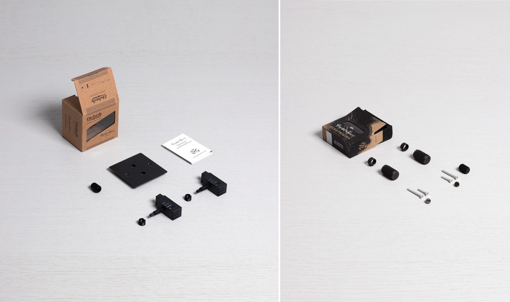 2G Dimmer/ 120W/ Smoked Bronze , Gold packaging 