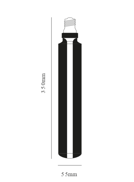 Buster Bulb/ Tube dimensions 