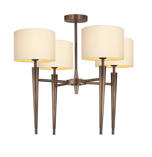 Castro 4-Arm Chandelier
