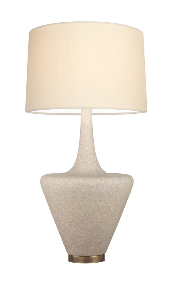 Caton Table Lamp Ivory Shade
