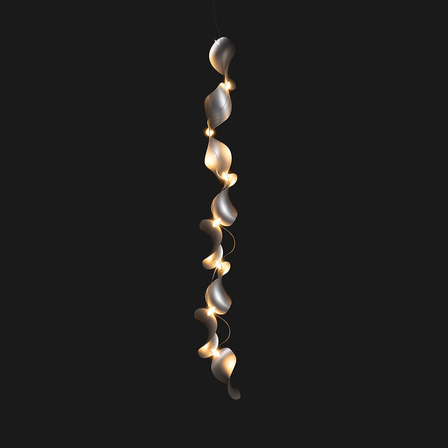 Moss Dune 8 Vertical Line Lamp