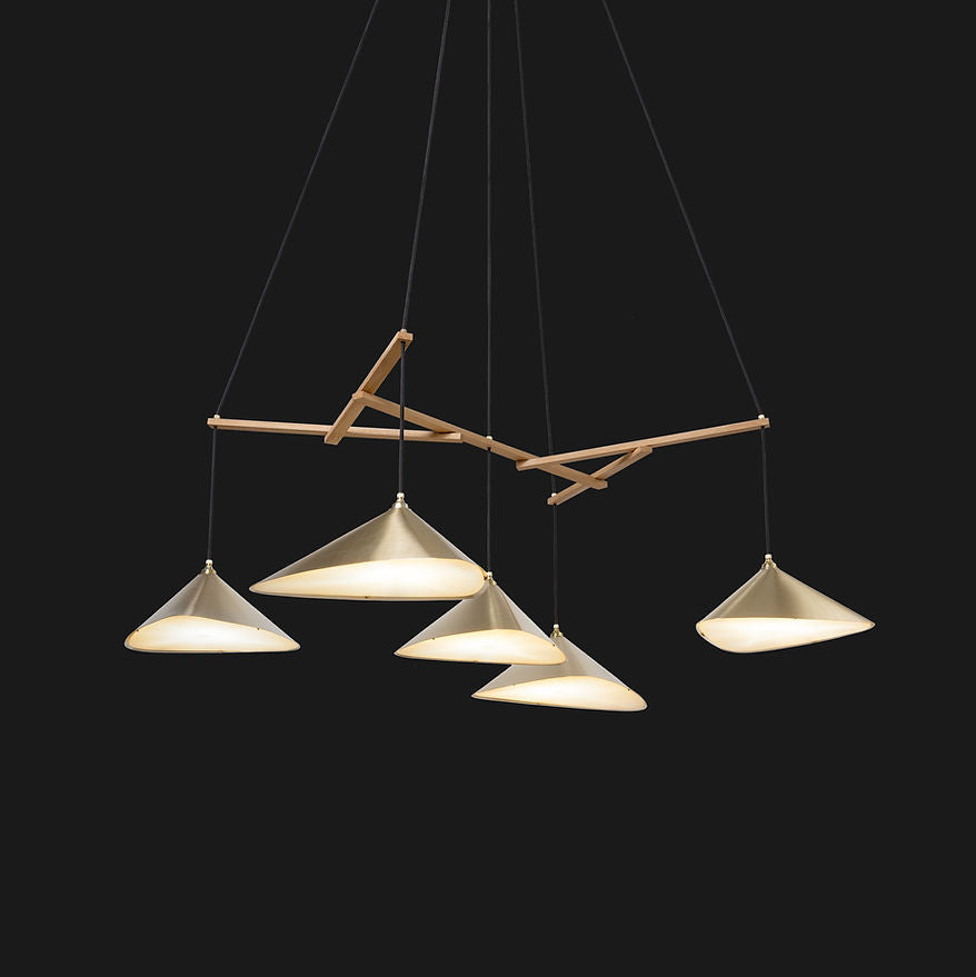 Moss Emily Group of Five Lamp