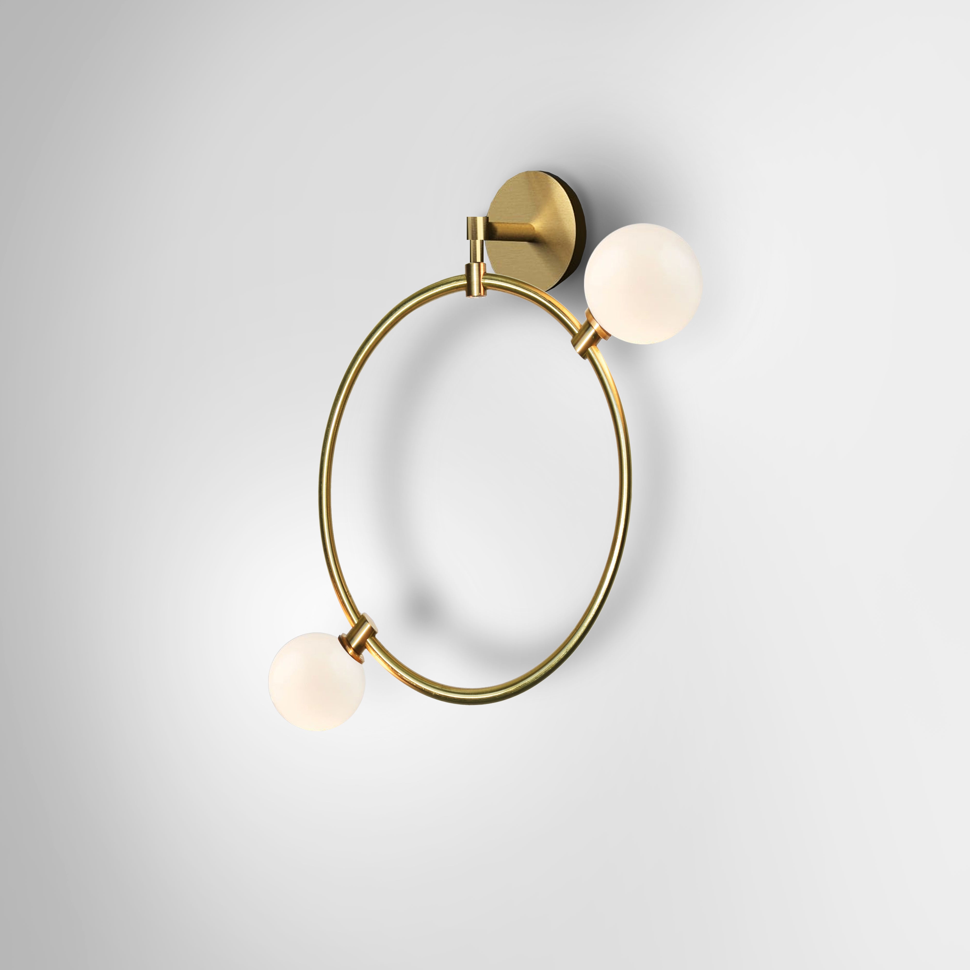 Drops Wall Light, side view.