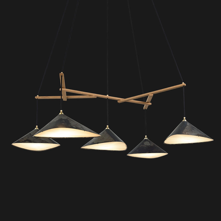 Moss Emily Group of Five Lamp