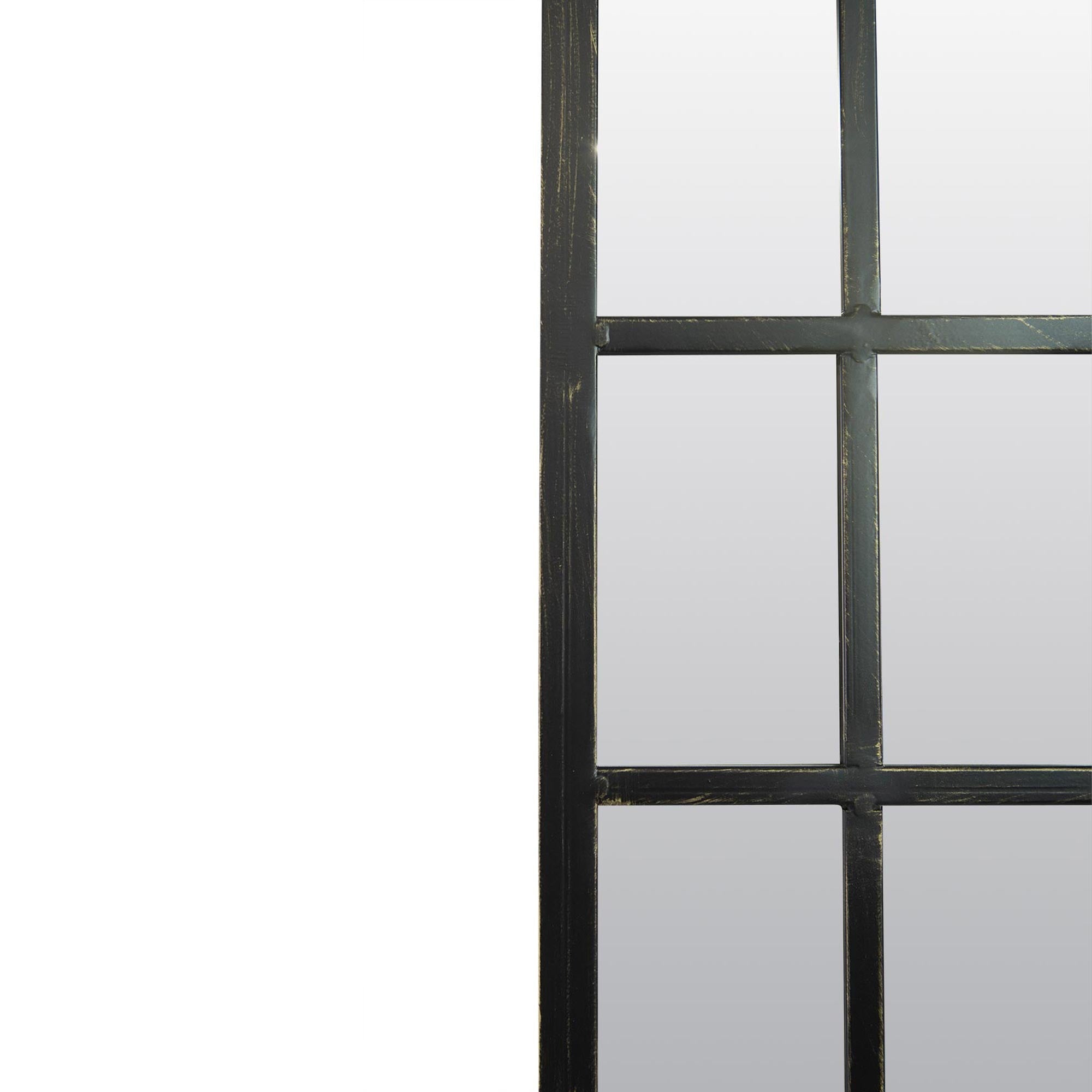 Somerley Large Rustic Garden Arch Mirror - 140 x 40.5 CM-5