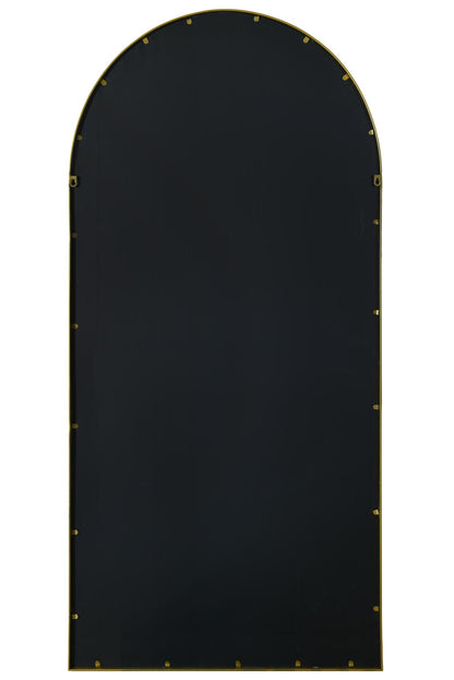 The Radiant - Gold Framed Arched Garden Mirror 71" x 33.5" (180x85CM)-7