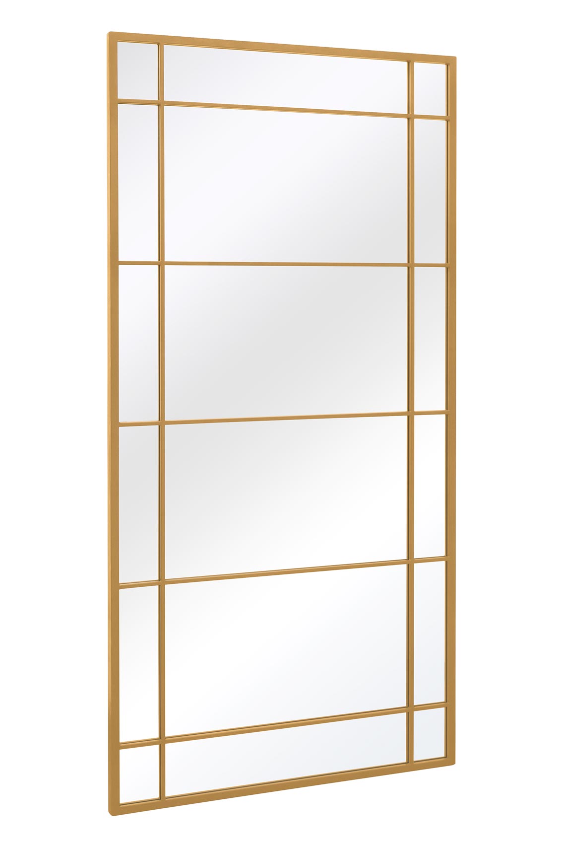 The Luxe Gold Framed Garden Mirror - 71" X 35" (180CM X 90CM) for Wall or Leaning Display-2