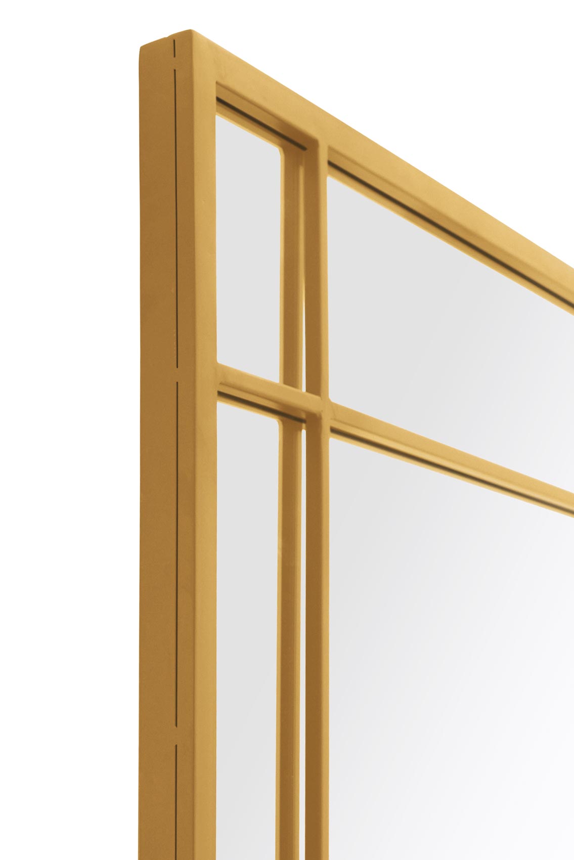 The Luxe Gold Framed Garden Mirror - 71" X 35" (180CM X 90CM) for Wall or Leaning Display-5