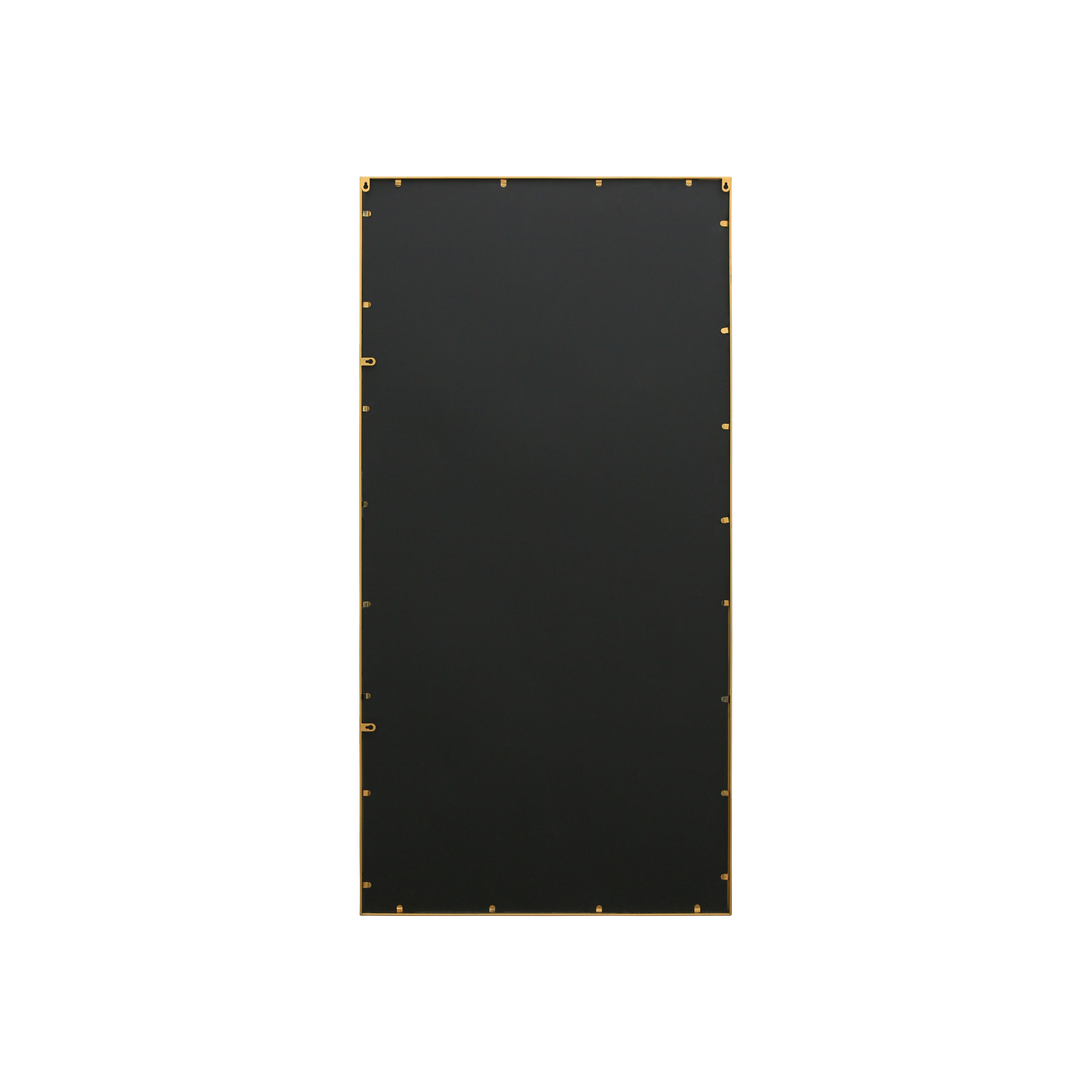 The Luxe Gold Framed Leaner Mirror for Garden or Wall - 63" x 31" (160CM x 80CM)-12