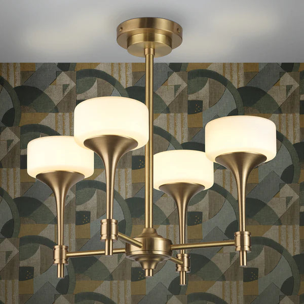 Hanover 4-Arm Chandelier