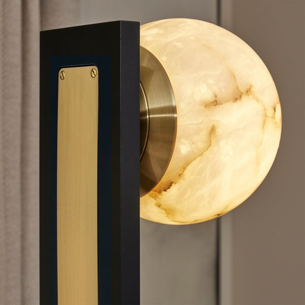 Jura Alabaster Globe Table Lamp