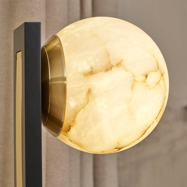 Jura Alabaster Globe Table Lamp