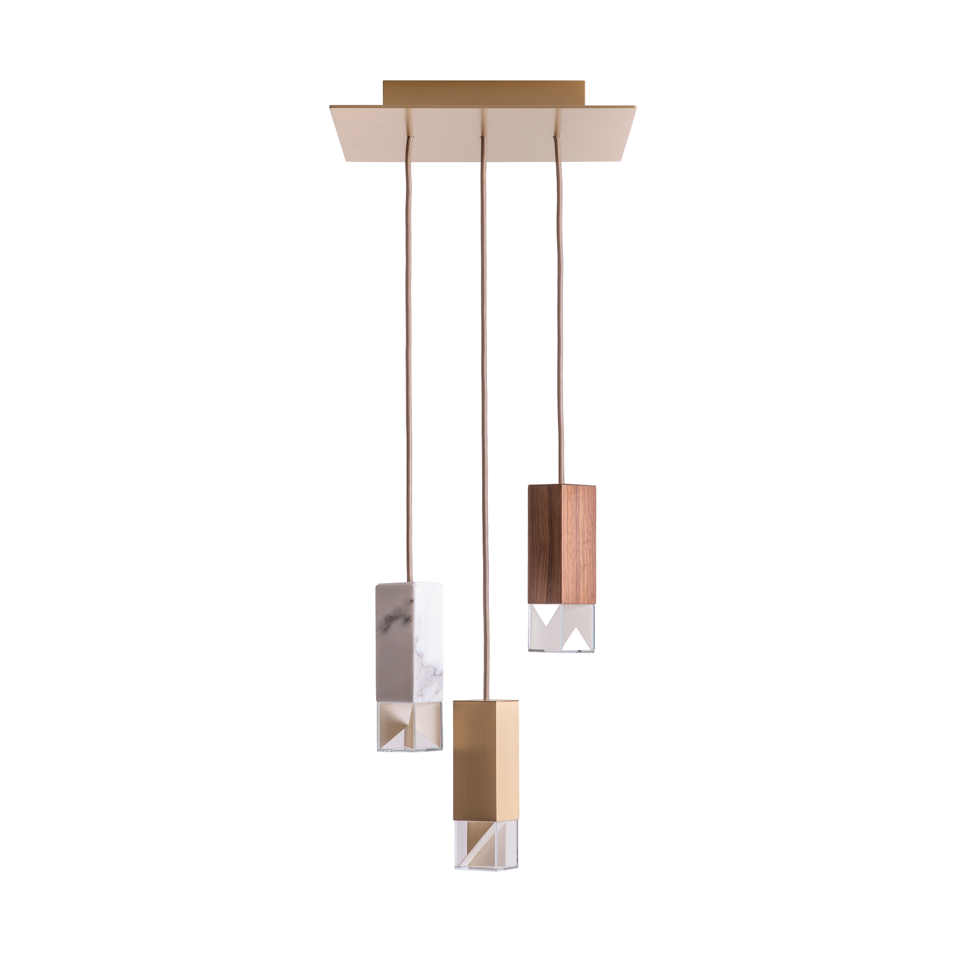 Lamp/ One Collection Chandelier, cut out.