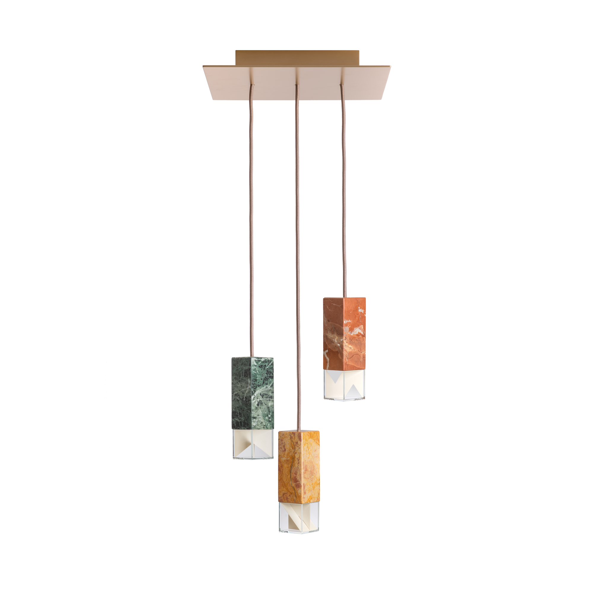 Lamp/ One Colour Edition Chandelier white background 