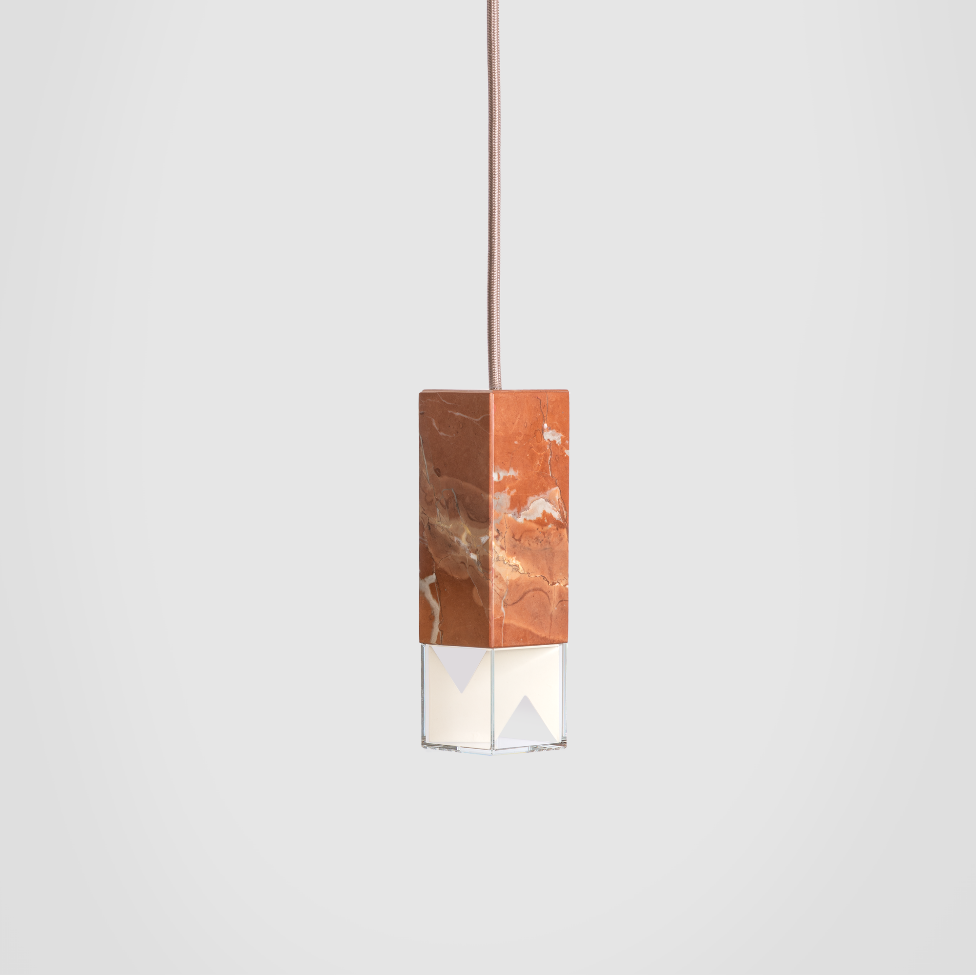 Lamp/ One Colour Edition Chandelier orange light 
