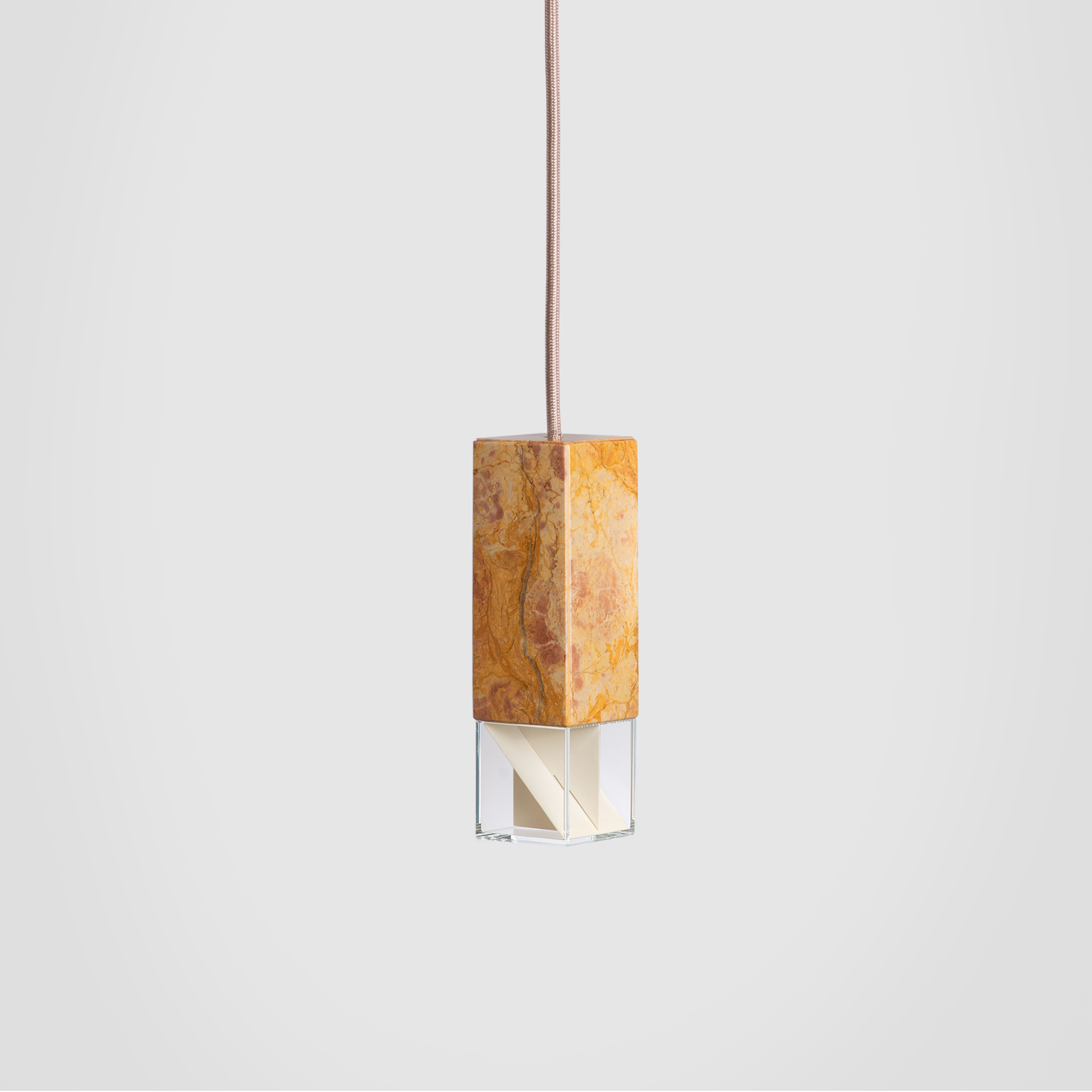 Lamp/ One Colour Edition Chandelier yellow light