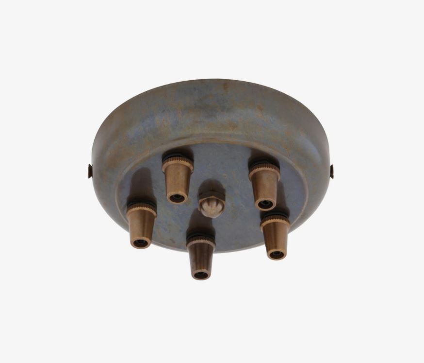 Jam Jar Pendant Cluster, Five Light