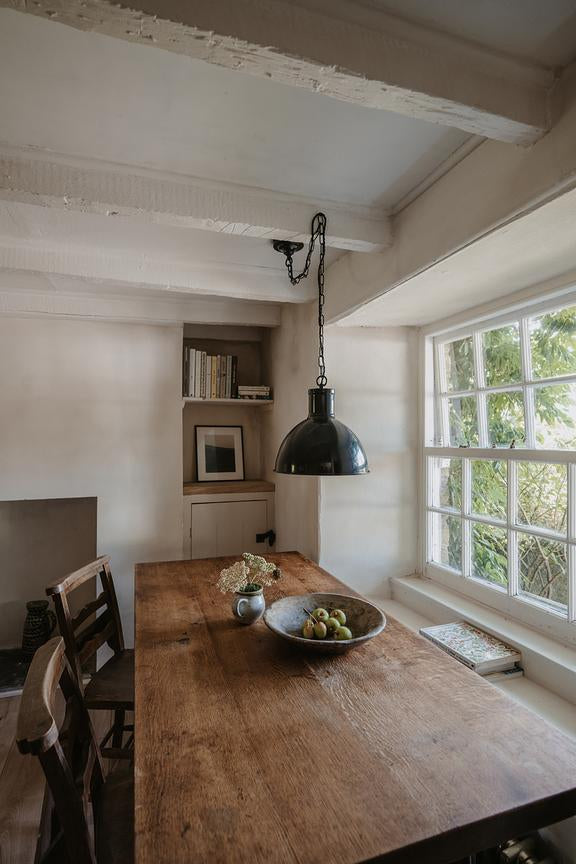 Wardour Industrial Bay Pendant Squid Ink Blue - Soho Lighting
