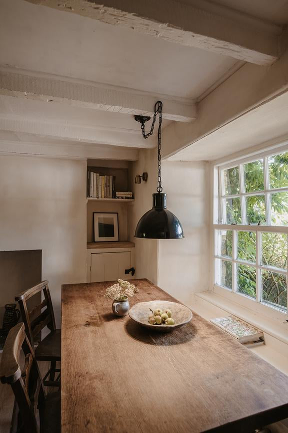 Wardour Industrial Bay Pendant Squid Ink Blue - Soho Lighting