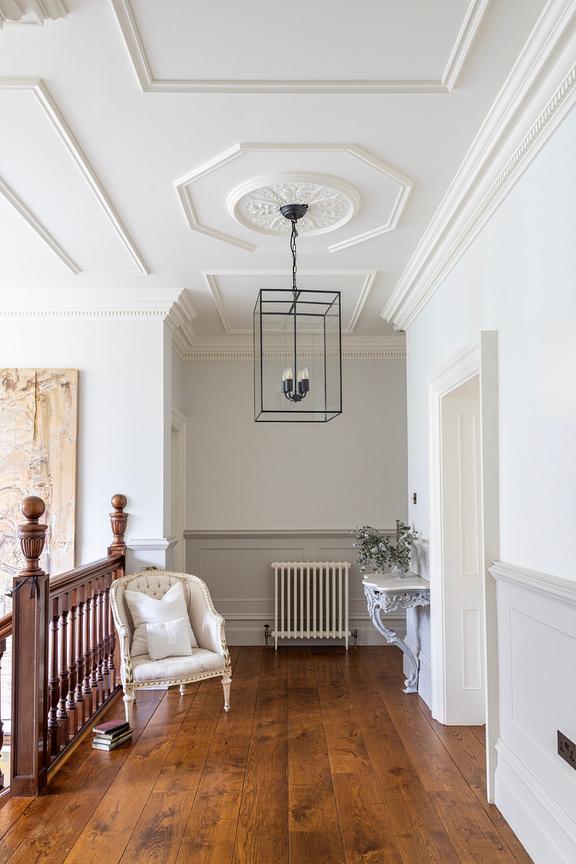 Soho Lighting London Lantern Pendant Crossbar Large Matt Black