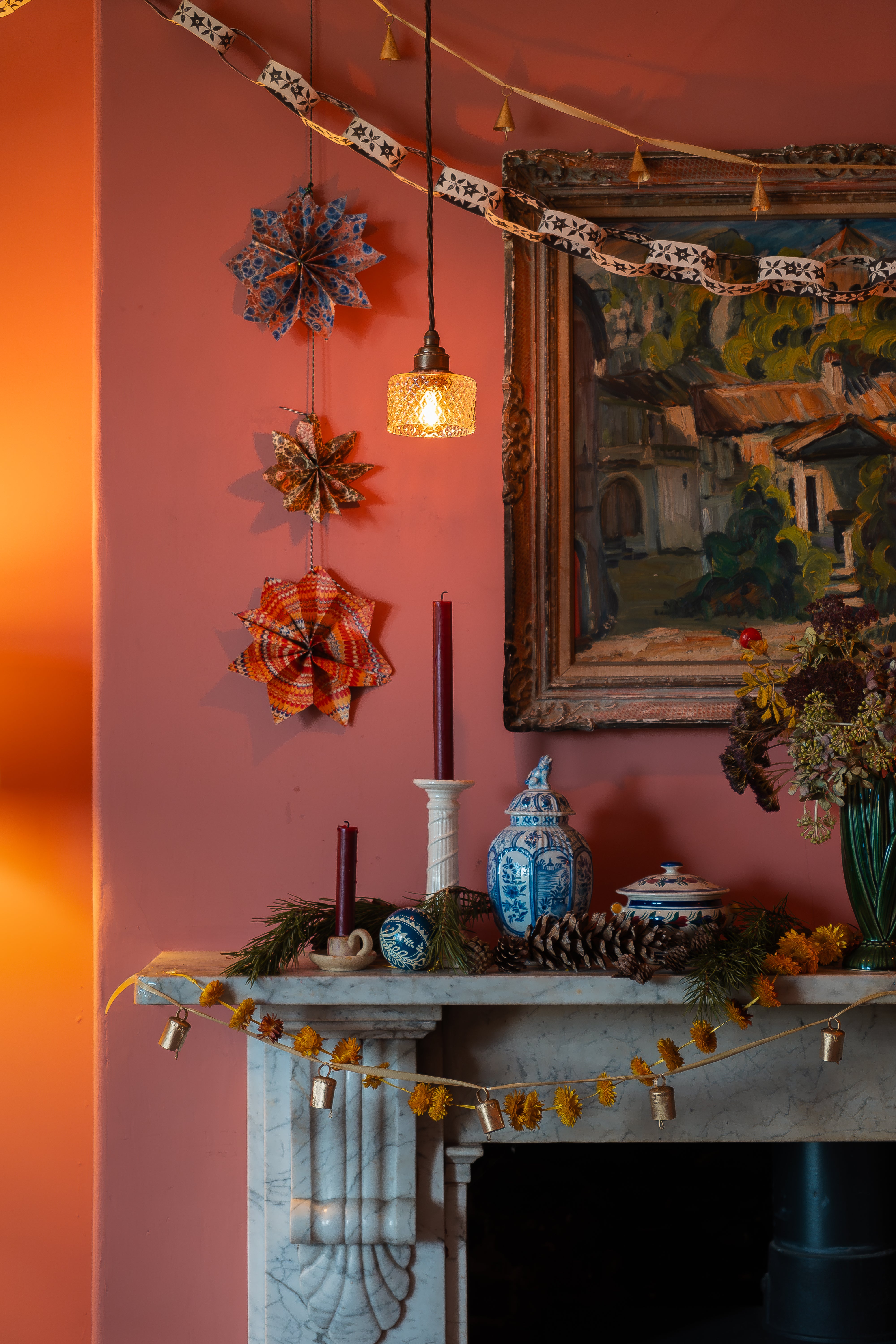 Dante Petite Prismatic Glass Pendant Light