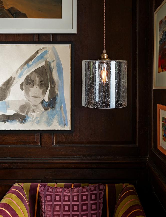 Lowell Bubble Glass Pendant Light