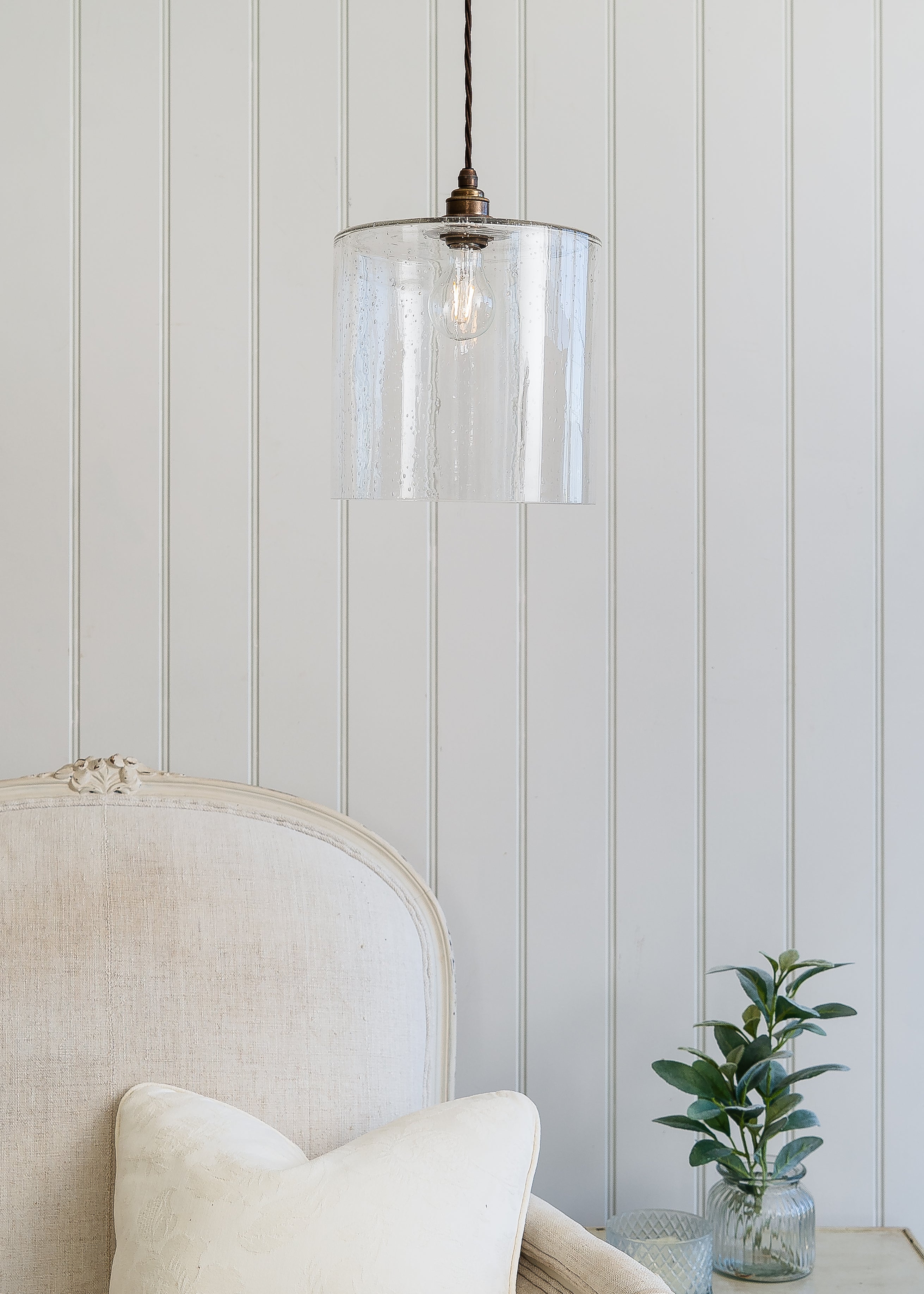 Lowell Bubble Glass Pendant Light