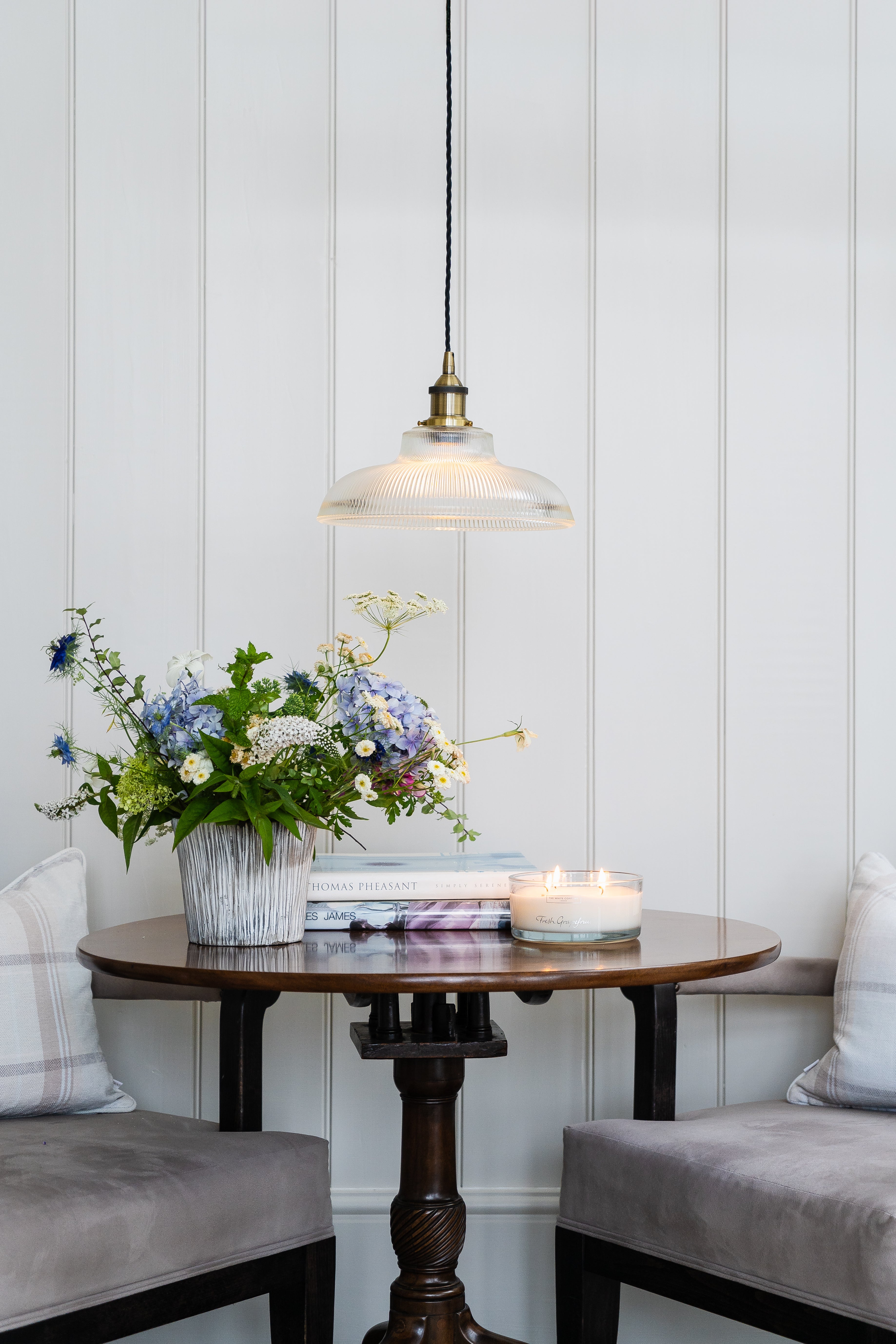 Austen Frosted Glass Pendant Light