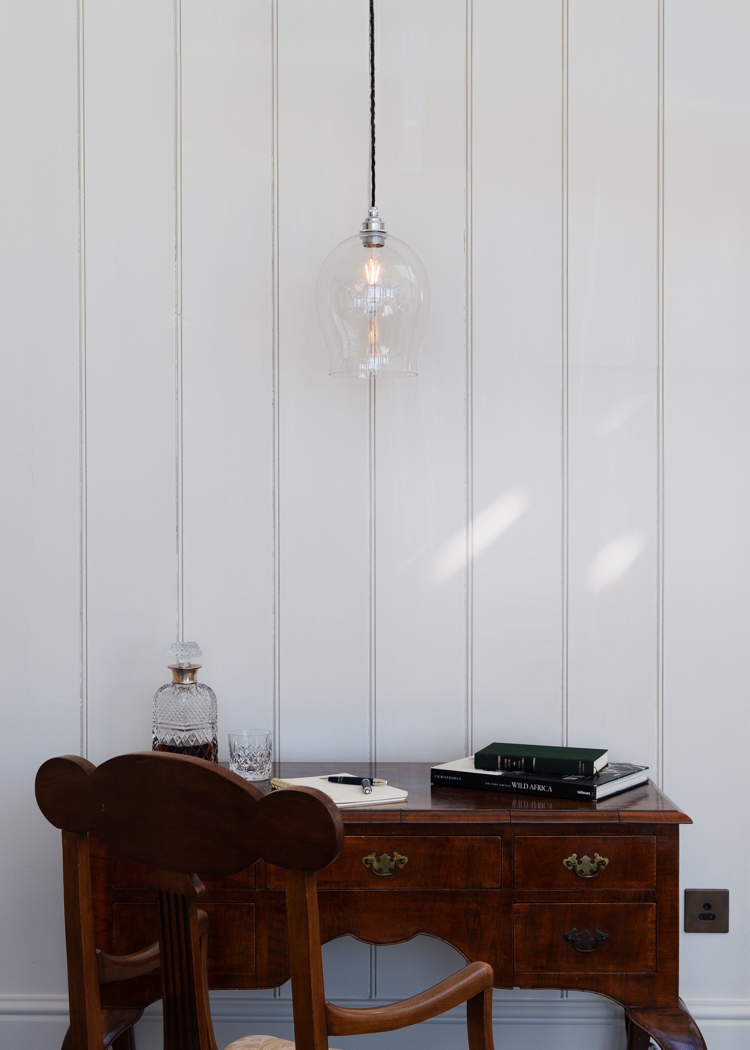 Marlowe Clear Glass Pendant Light