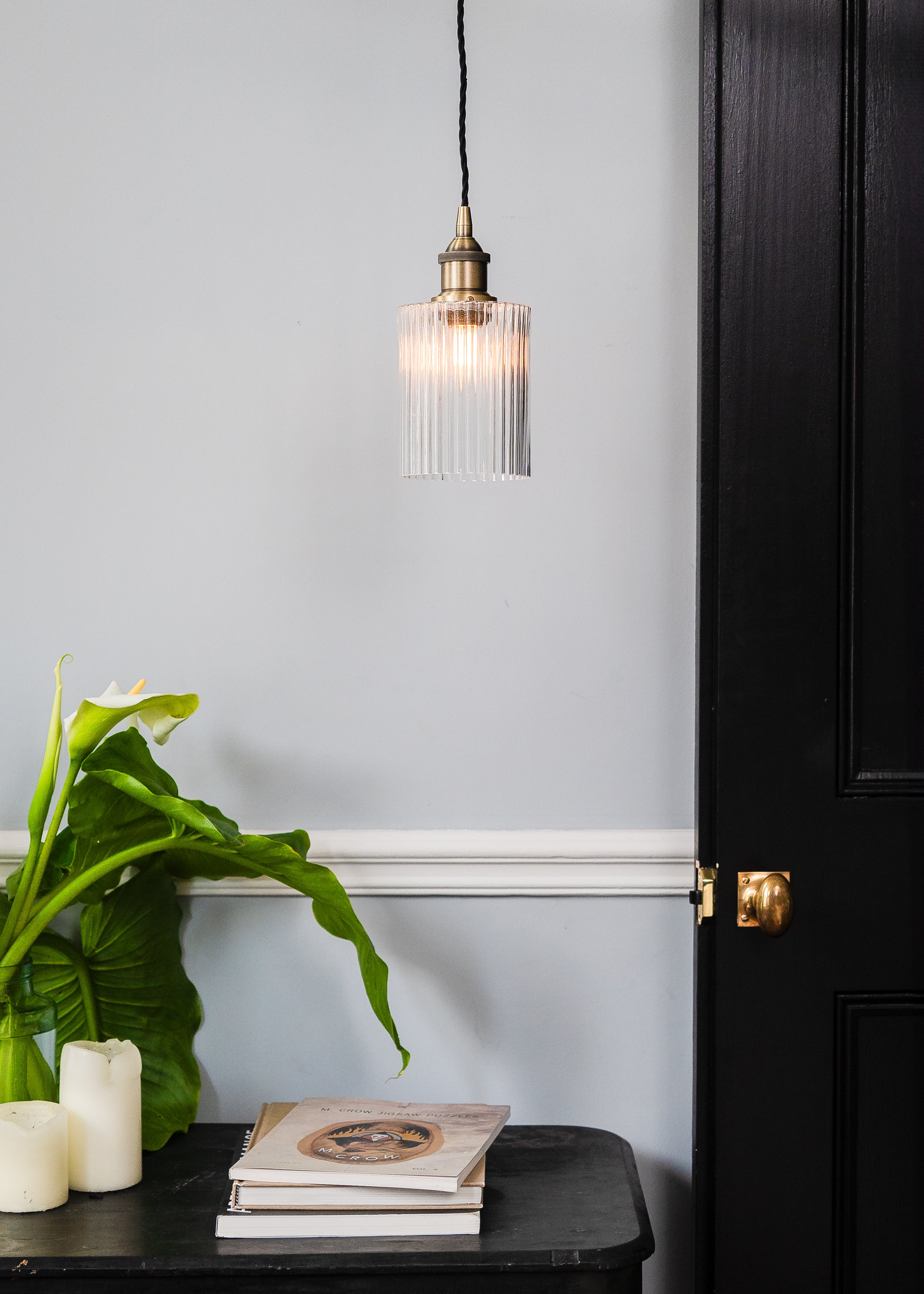 Henley Cylinder Glass Pendant Light