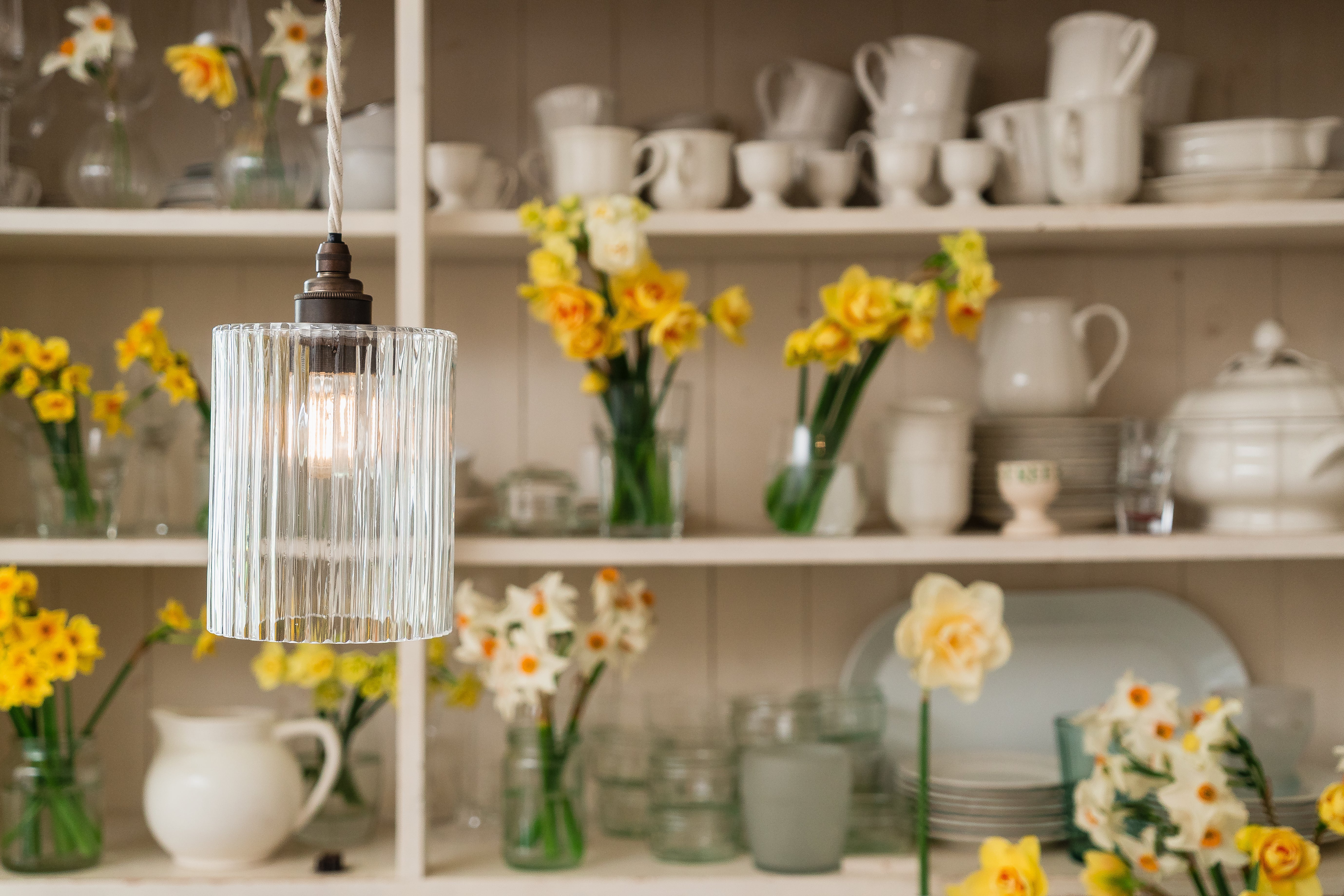 Henley Cylinder Glass Pendant Light