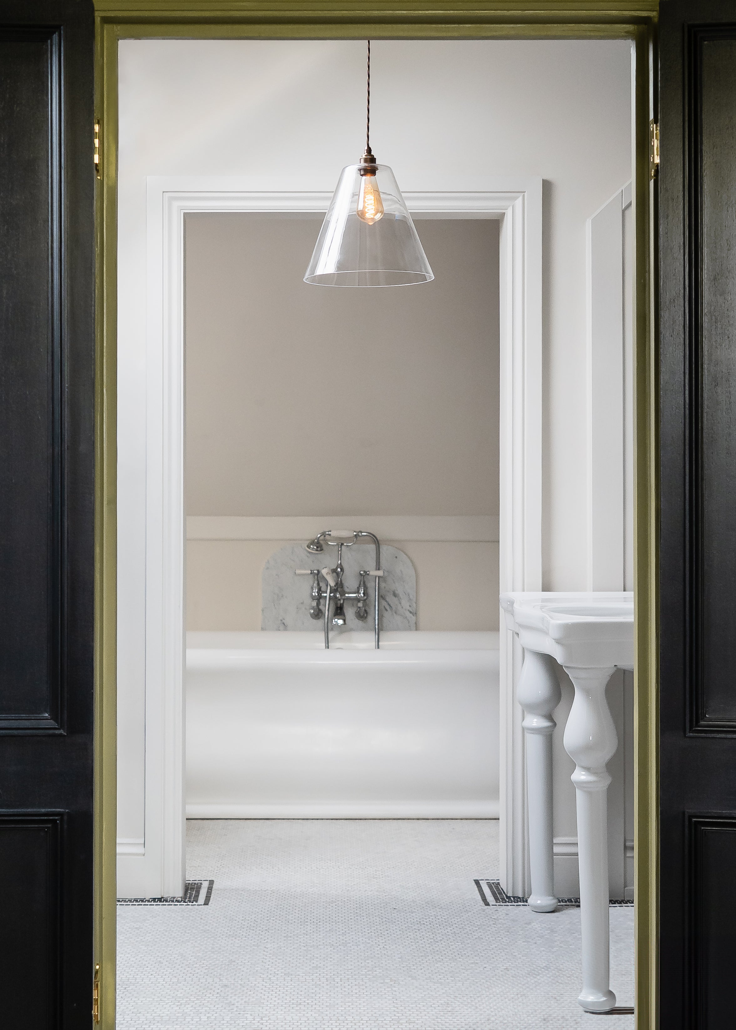 Forster Clear Cone Glass Pendant Light