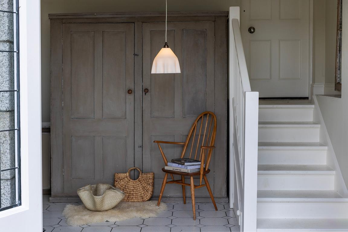 Soft White Drape Pendant Light