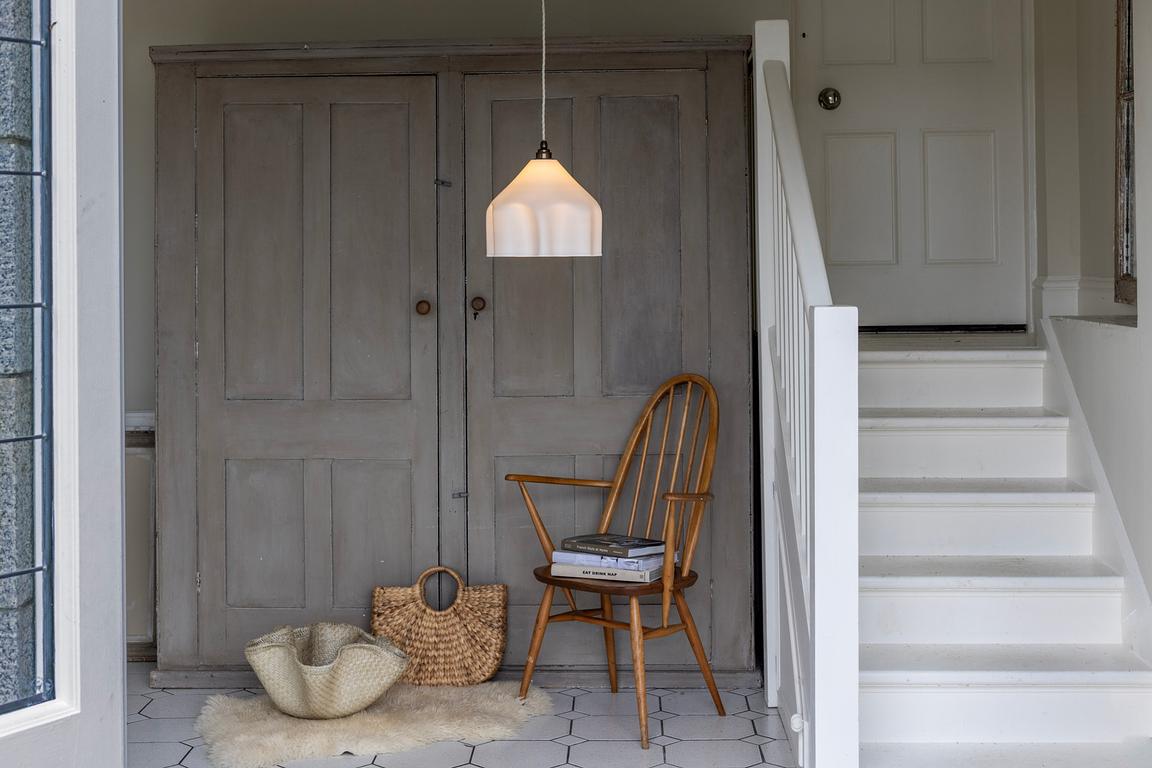 Soft White Drape Pendant Light