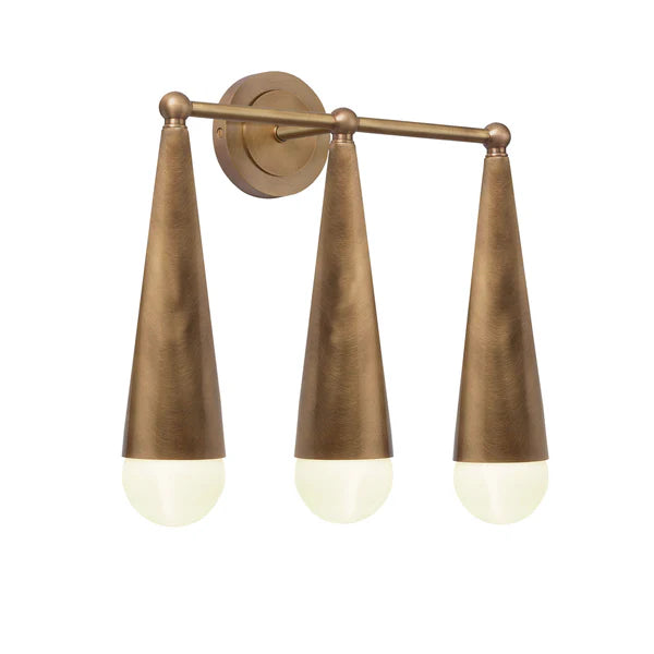 Luca Medium Triple Wall Light