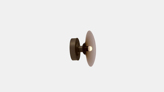 LUNA A ROUND SCONCE SATIN BRONZE SET 