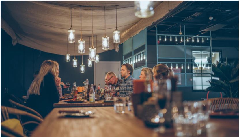 Jam Jar Pendant Cluster, Five Light