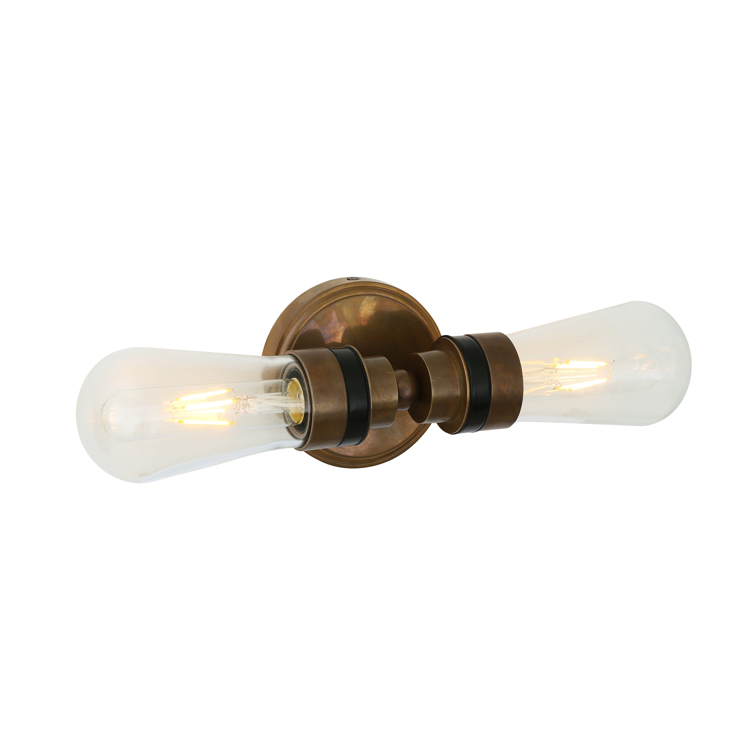 Ara Double Bathroom Wall Light IP65 Product Shot