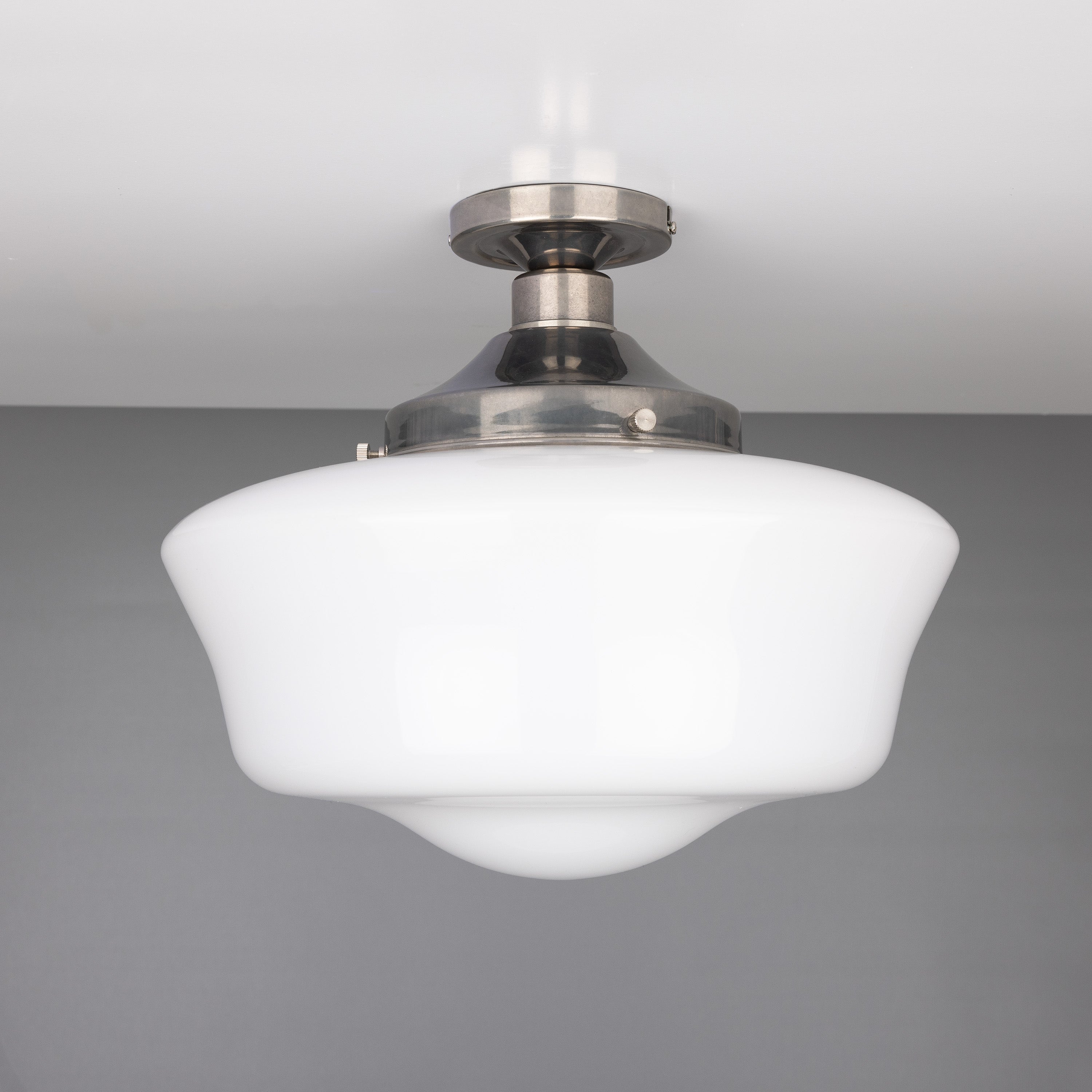 Schoolhouse Traditional Flush Ceiling Light 35cm Product Shot
