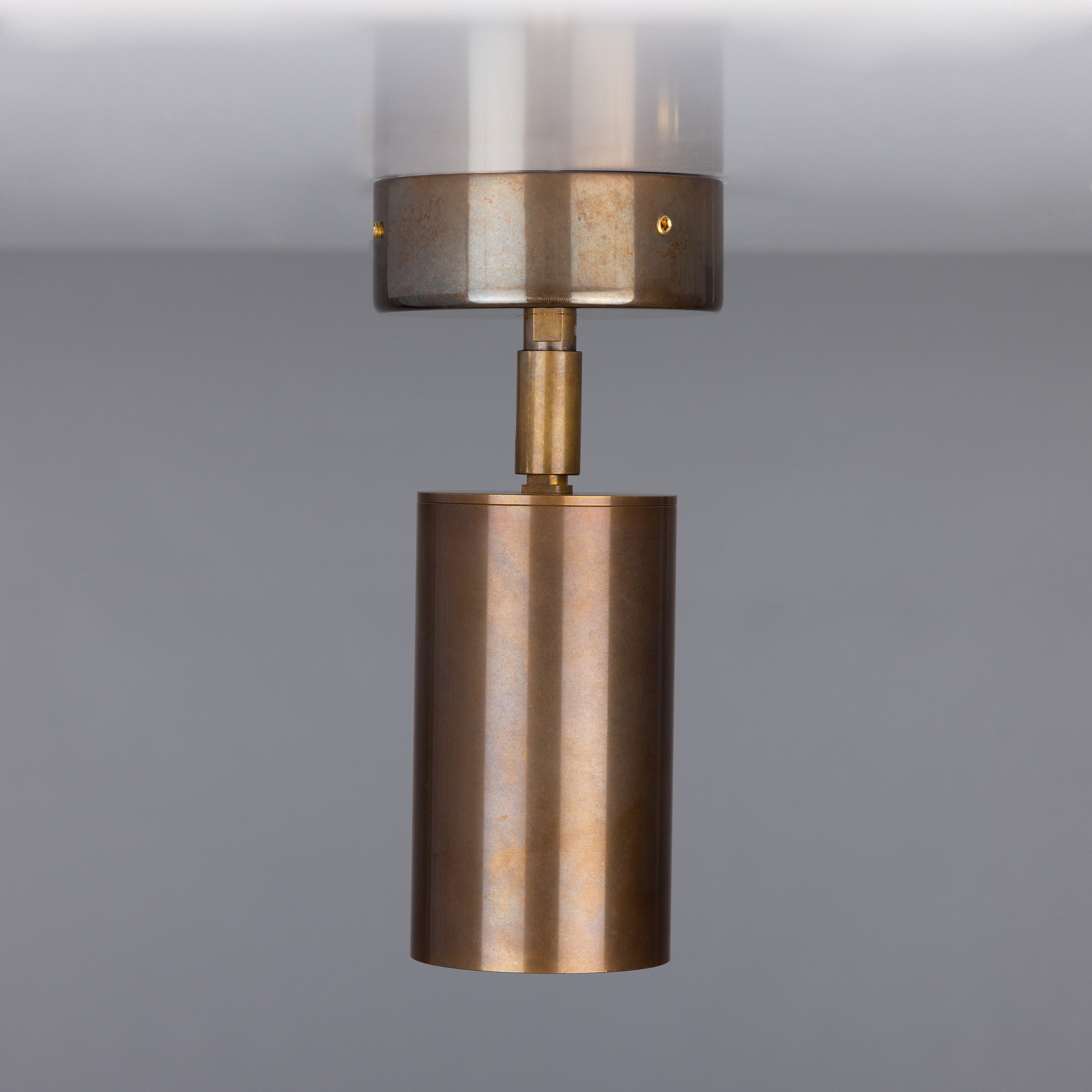 Evanston Directional Brass Ceiling Spot Light Product Shot