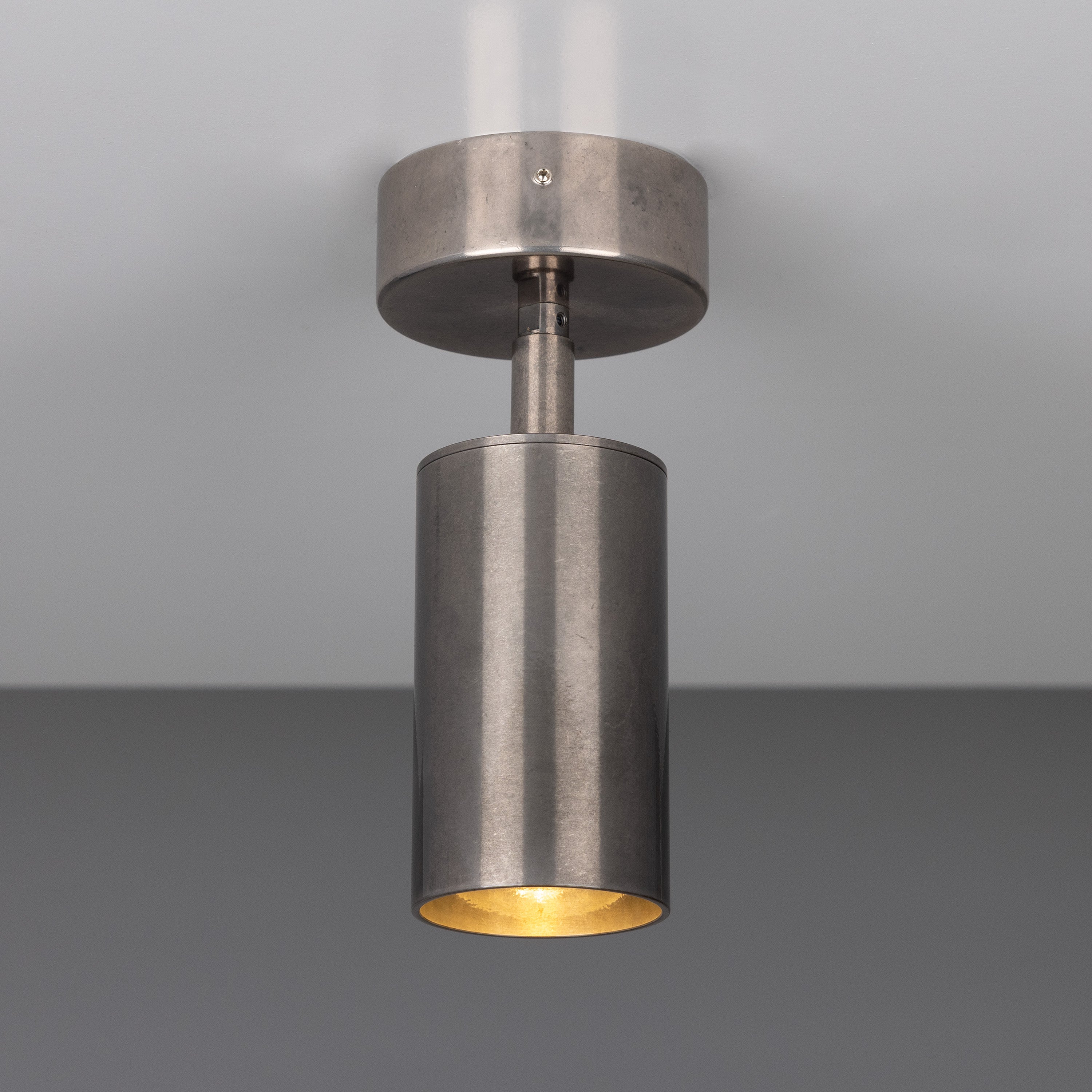 Evanston Directional Brass Ceiling Spot Light Product Shot